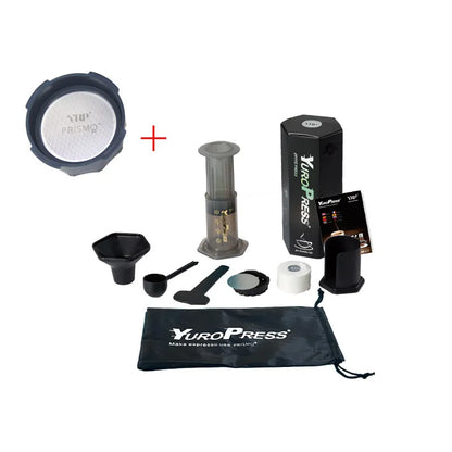 Portable 3-in-1 Coffee Press Kit | Espresso, Filter & Cold Brew