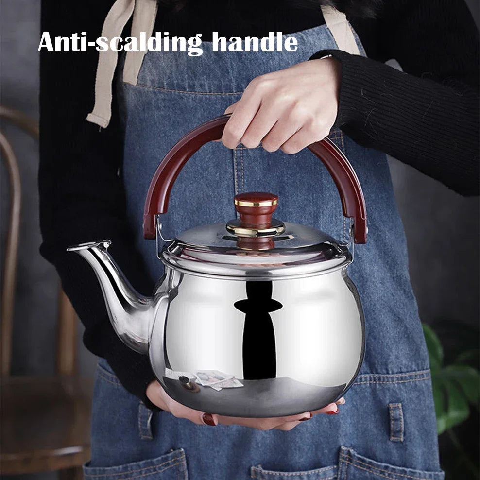 Stainless Steel Whistling Stovetop Kettle | Induction & Gas | 0.6L / 1L / 1.8L / 2.7L