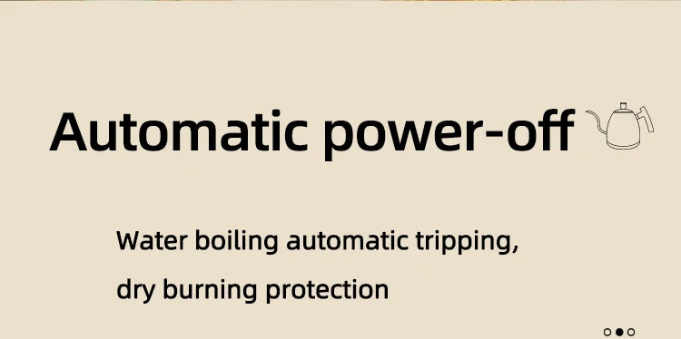 1L Gooseneck Electric Kettle | Pour-Over Coffee & Tea | UK Plug