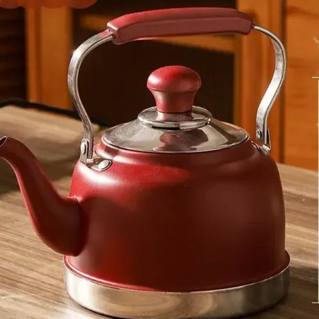 Stainless Steel Whistling Stovetop Kettle — Gas & Induction | 1L / 1.5L / 2L | 5 Colours