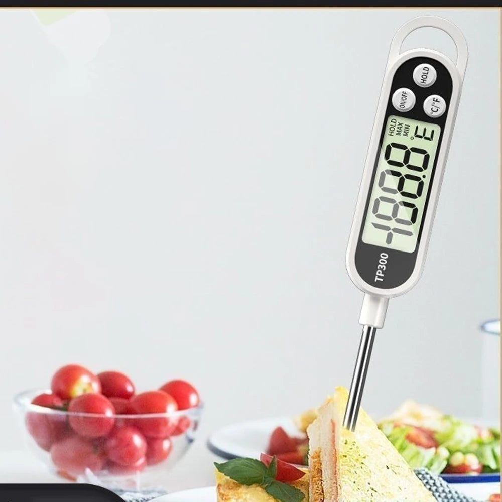 Precision Coffee Thermometer | Digital Probe Thermometer for Brewing & Steaming