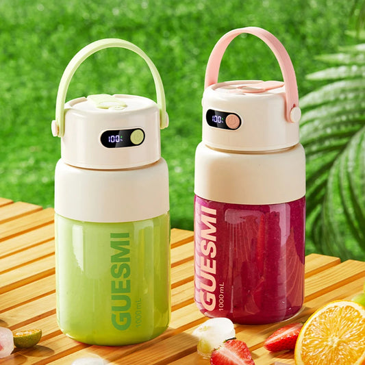 1L Portable USB Rechargeable Blender | Smoothies & Juices | Home & Travel