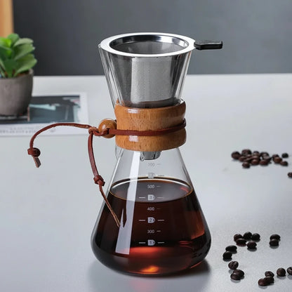 Glass Pour Over Coffee Maker