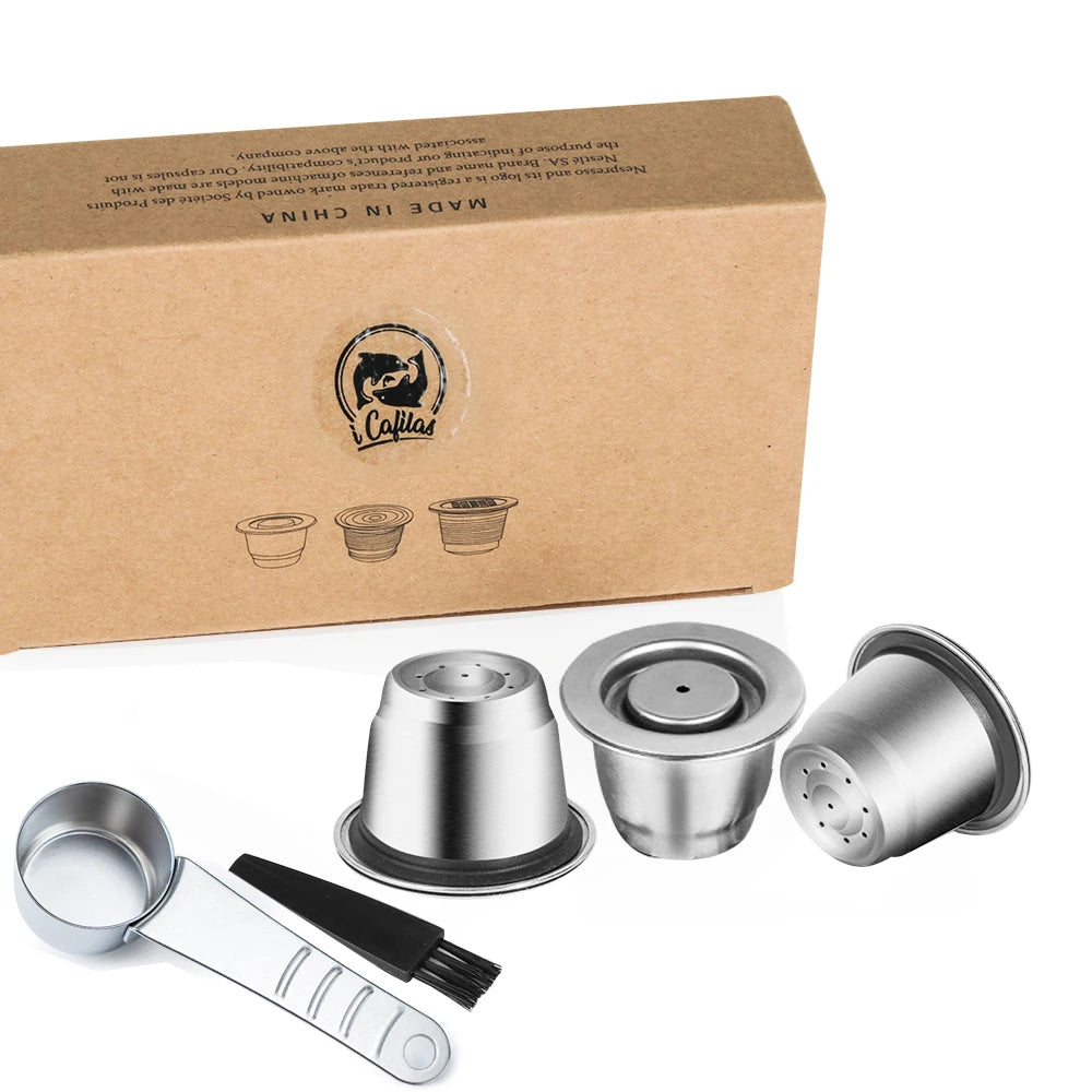 Reusable Stainless Steel Coffee Capsule