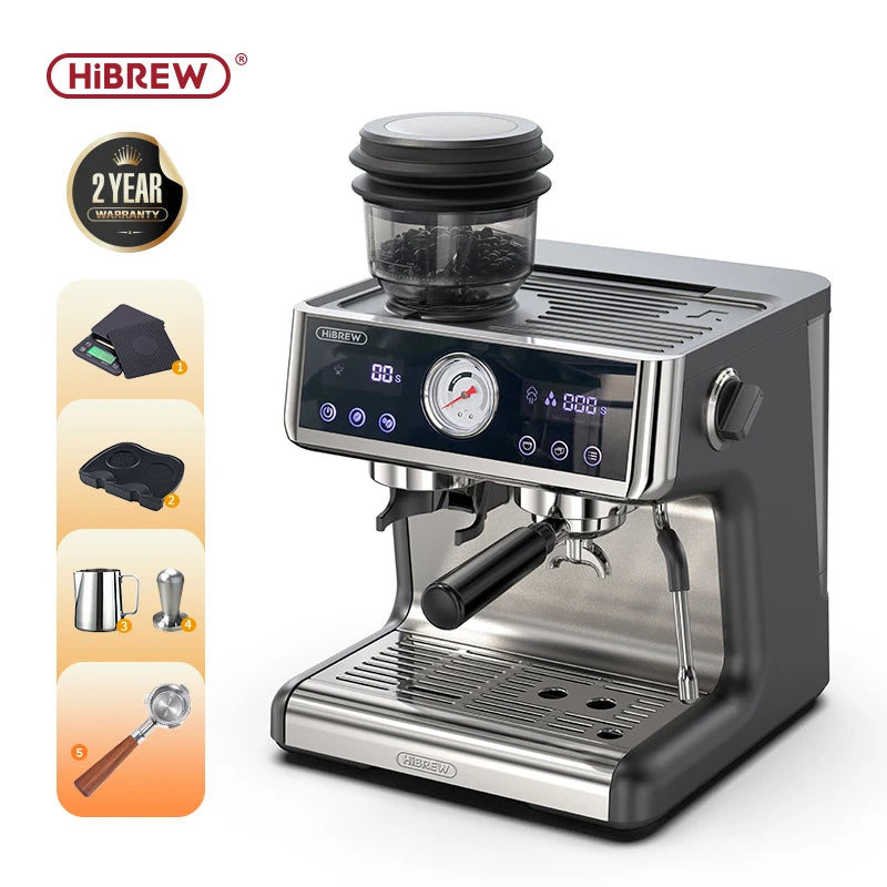 HiBREW H7A | Dual Boiler Espresso Machine