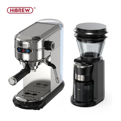 HiBREW H11 Slimline Espresso Machine | 20-Bar Professional Station & Barista Bundles