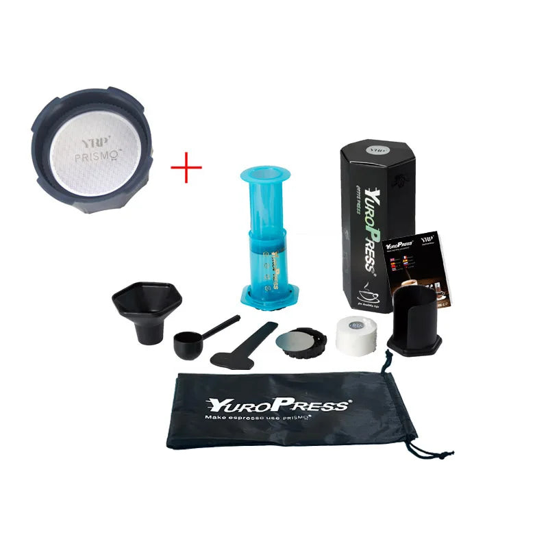 Portable 3-in-1 Coffee Press Kit | Espresso, Filter & Cold Brew