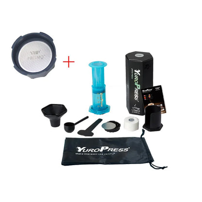 Portable 3-in-1 Coffee Press Kit | Espresso, Filter & Cold Brew