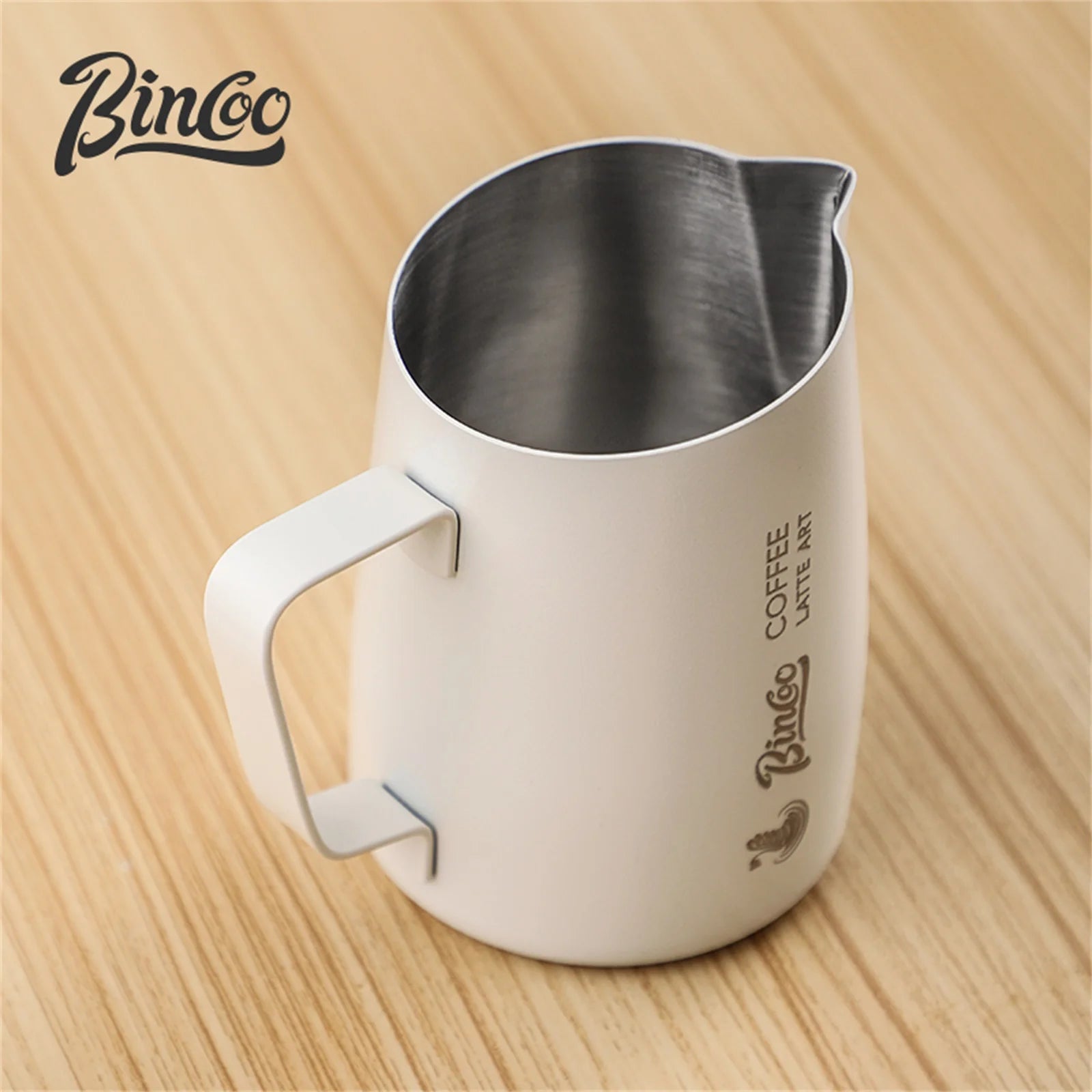 Milk Frothing Pitcher 420ml | Stainless Steel Latte Art Jug
