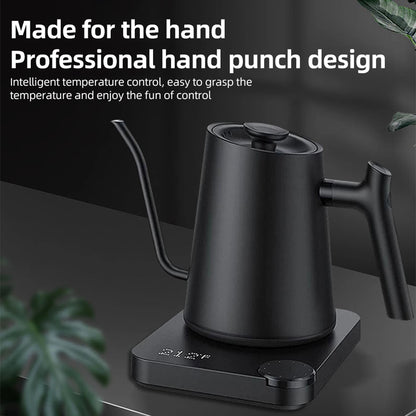 0.9L Gooseneck Electric Kettle | 1200W | Temperature Control | Anti-Dry Protection