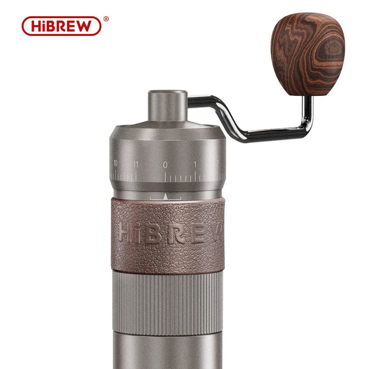 HiBREW Manual Conical Burr Coffee Grinder