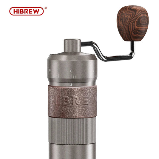 HiBREW Manual Conical Burr Coffee Grinder