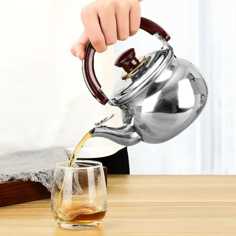 Stainless Steel Whistling Stovetop Kettle | Induction & Gas | 0.6L / 1L / 1.8L / 2.7L