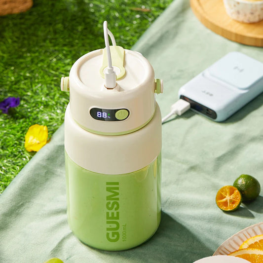 1L Portable USB Rechargeable Blender | Smoothies & Juices | Home & Travel