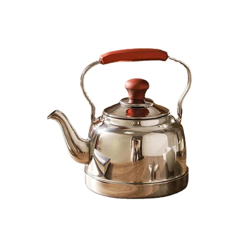 Stainless Steel Whistling Stovetop Kettle — Gas & Induction | 1L / 1.5L / 2L | 5 Colours