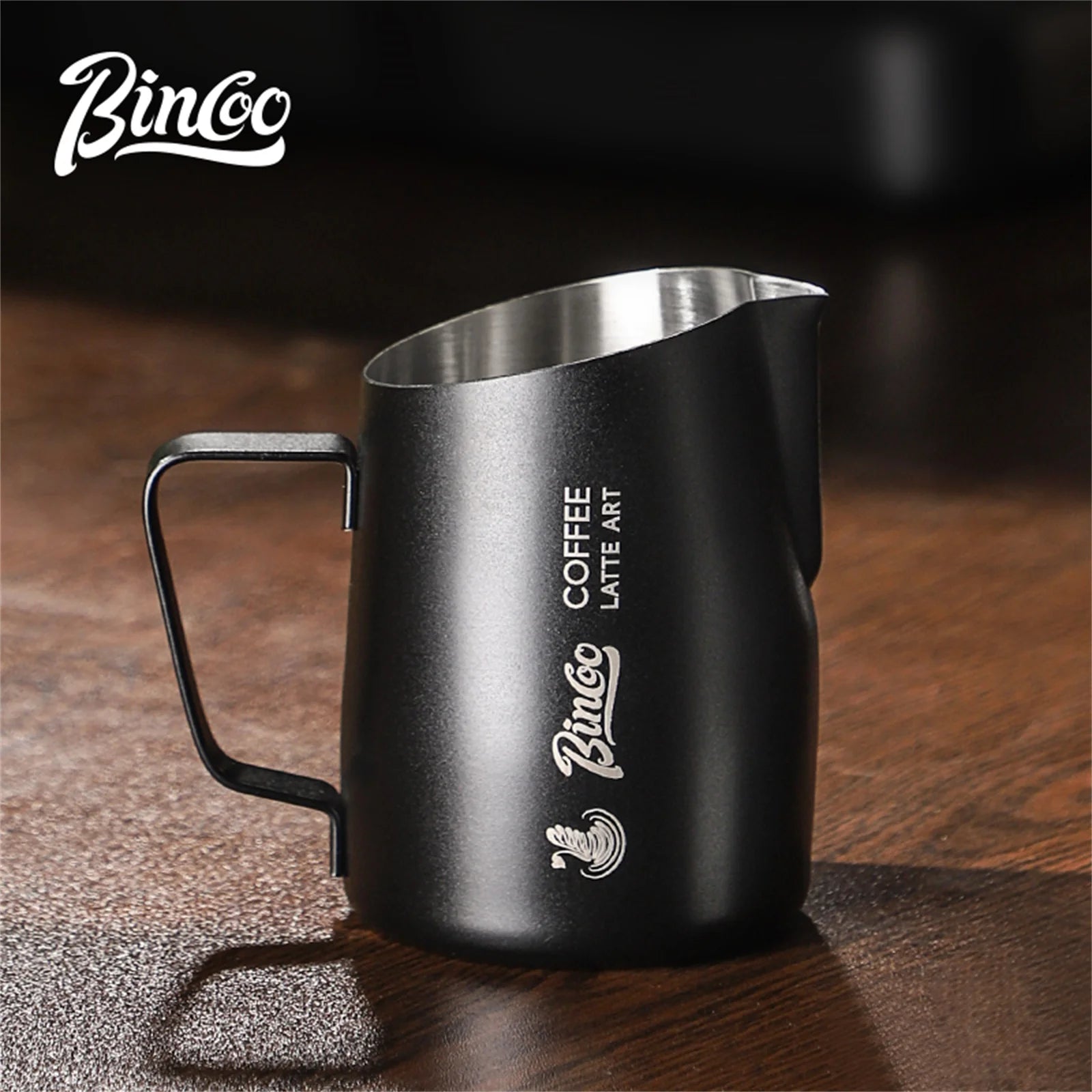 Milk Frothing Pitcher 420ml | Stainless Steel Latte Art Jug