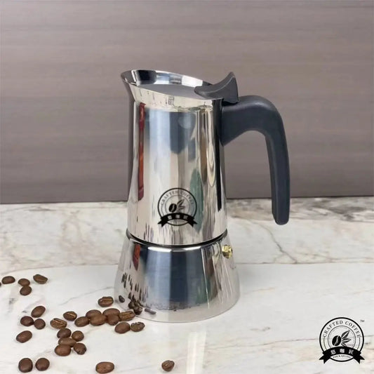 Moka Pot Espresso Maker | Induction Ready | 4 & 6 Cup