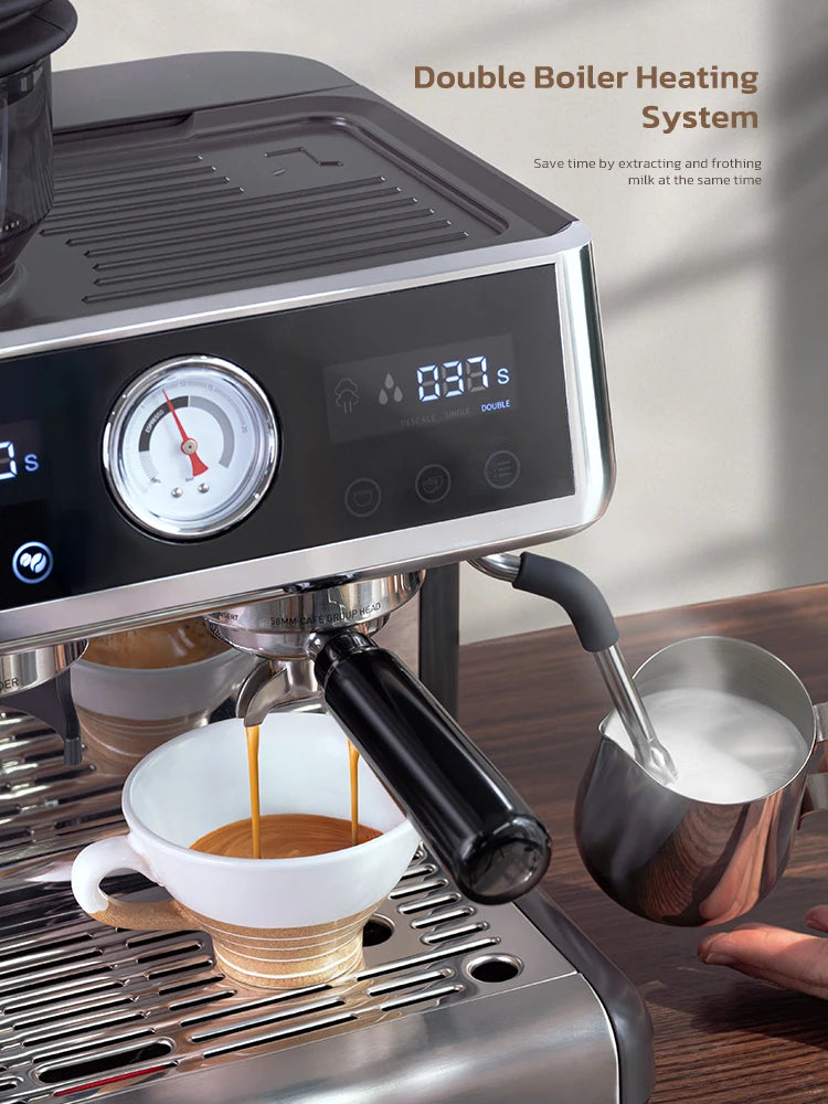 HiBREW H7A | Dual Boiler Espresso Machine