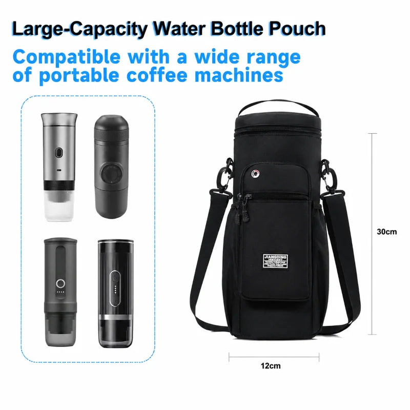Espresso Maker Travel Bag - Protective Carry Case with Capsule Storage