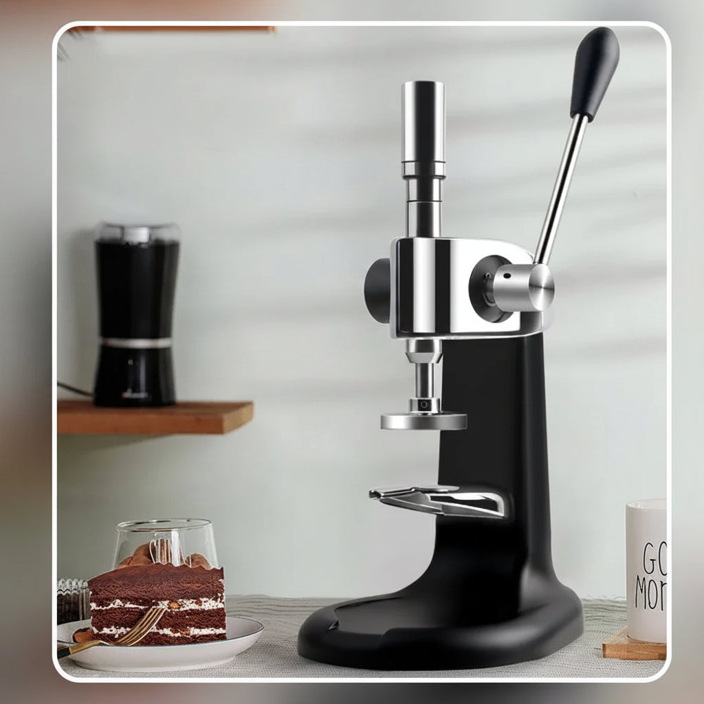 Professional Espresso Tamper | Interchangeable 57.5mm & 58mm | Commercial-Grade Stainless Steel