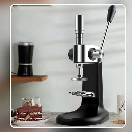 Professional Espresso Tamper | Interchangeable 57.5mm & 58mm | Commercial-Grade Stainless Steel