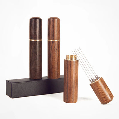 Espresso WDT Distribution Tool with Wooden Handle
