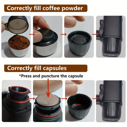 Manual Espresso Maker 15 Bar