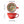 1pc Dark red cup / 700ml