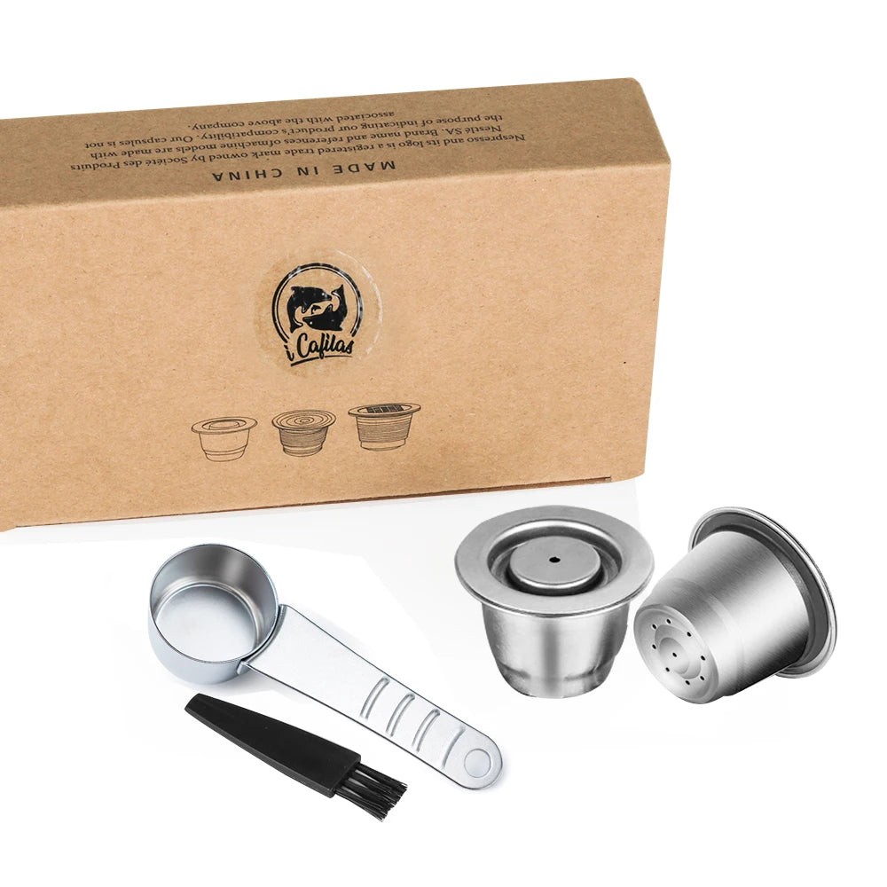 Reusable Stainless Steel Coffee Capsule