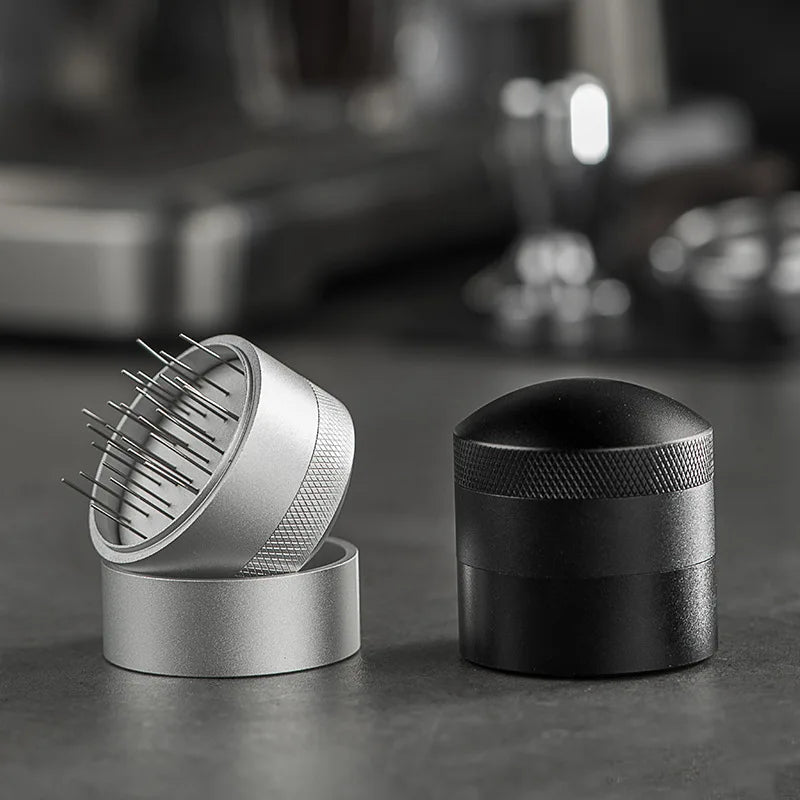 21-Needle WDT Espresso Distribution Tool | Adjustable Depth | 51 / 53 / 58mm Portafilter