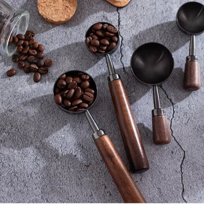 Walnut Handle Coffee Measuring Spoon