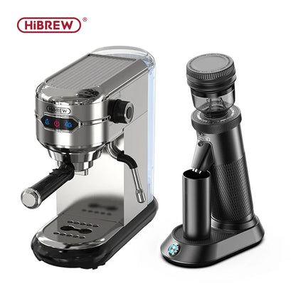 HiBREW H11 Slimline Espresso Machine | 20-Bar Professional Station & Barista Bundles
