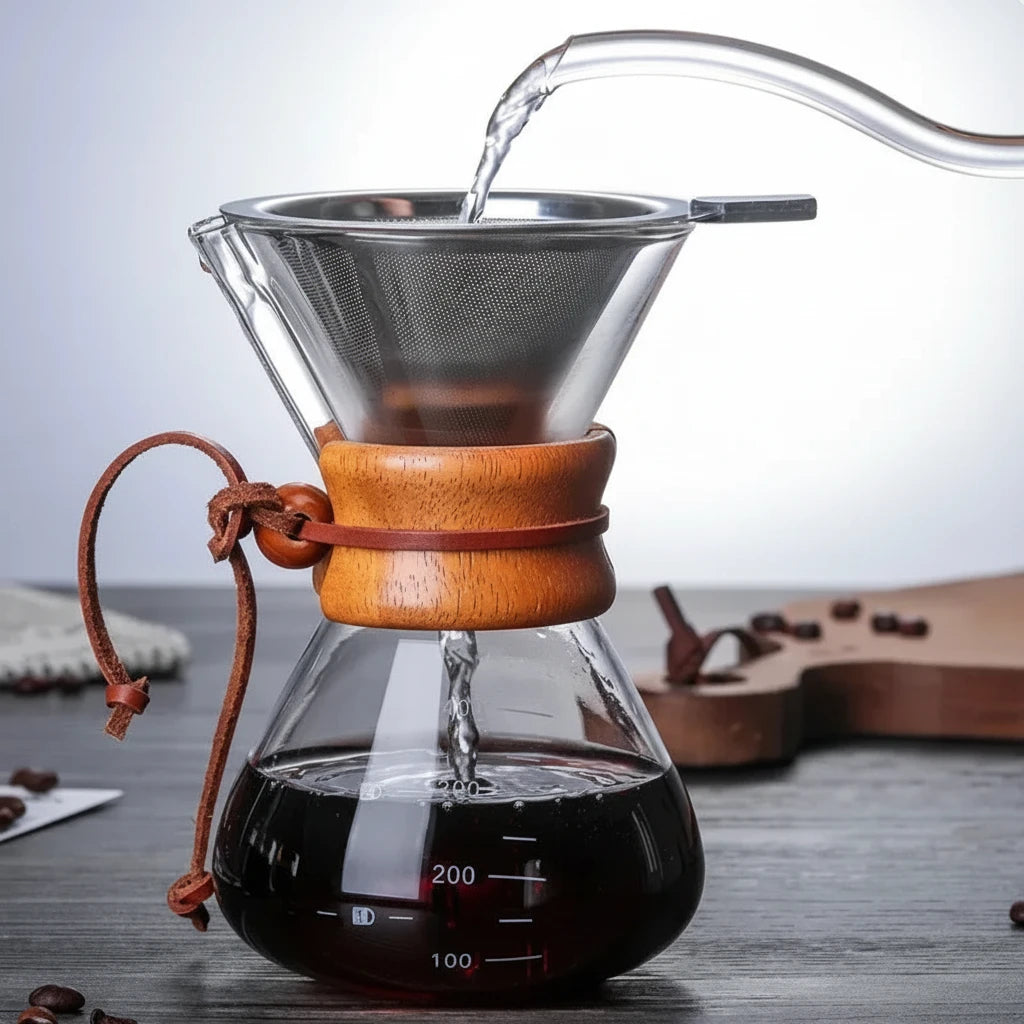Glass Pour Over Coffee Maker