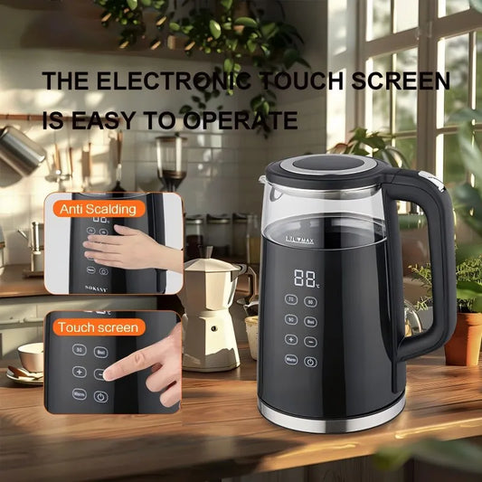 2200W Smart Electric Kettle | 13-Level Temperature Control | 1.7L
