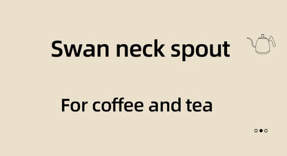 1L Gooseneck Electric Kettle | Pour-Over Coffee & Tea | UK Plug