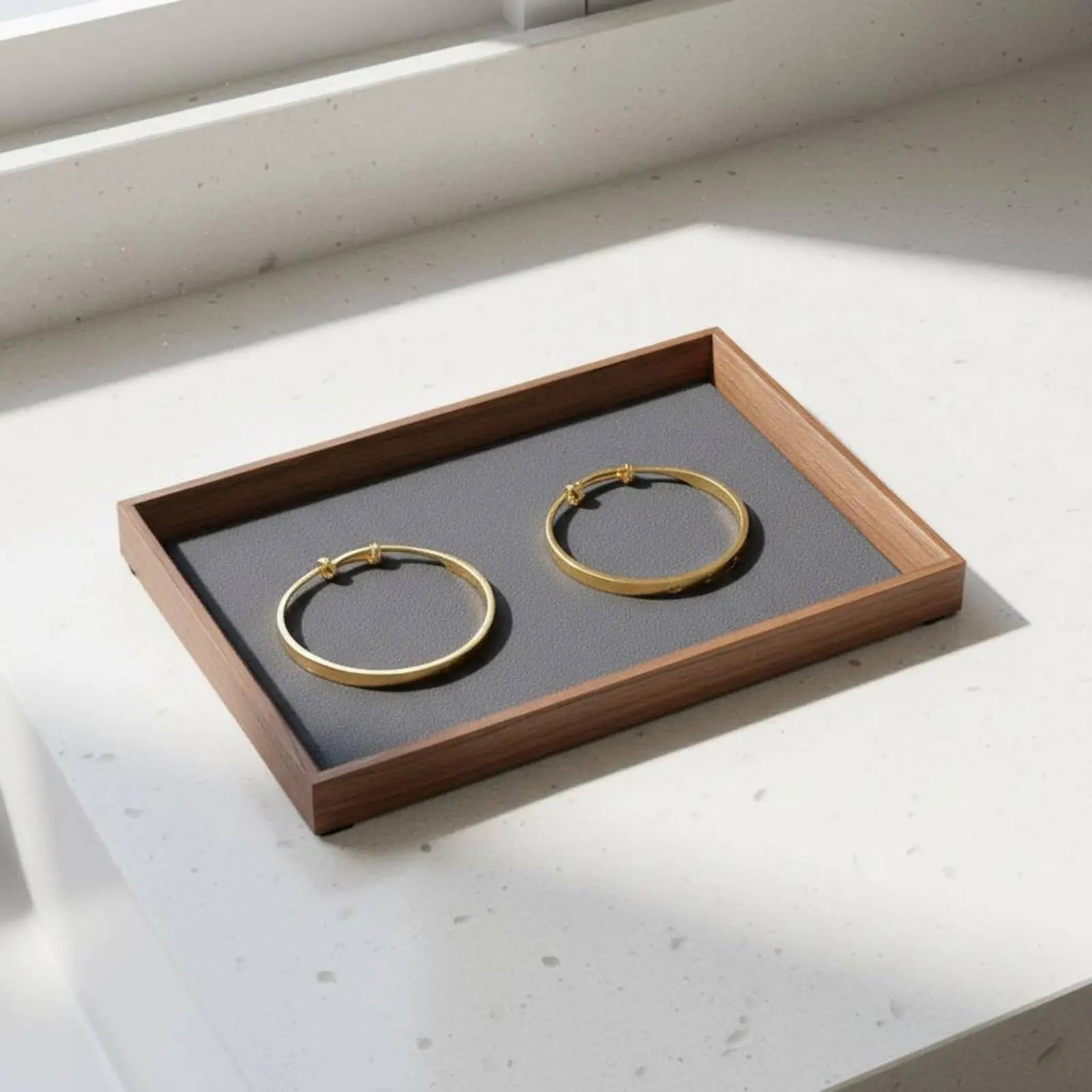 Black Walnut Jewellery Display Tray