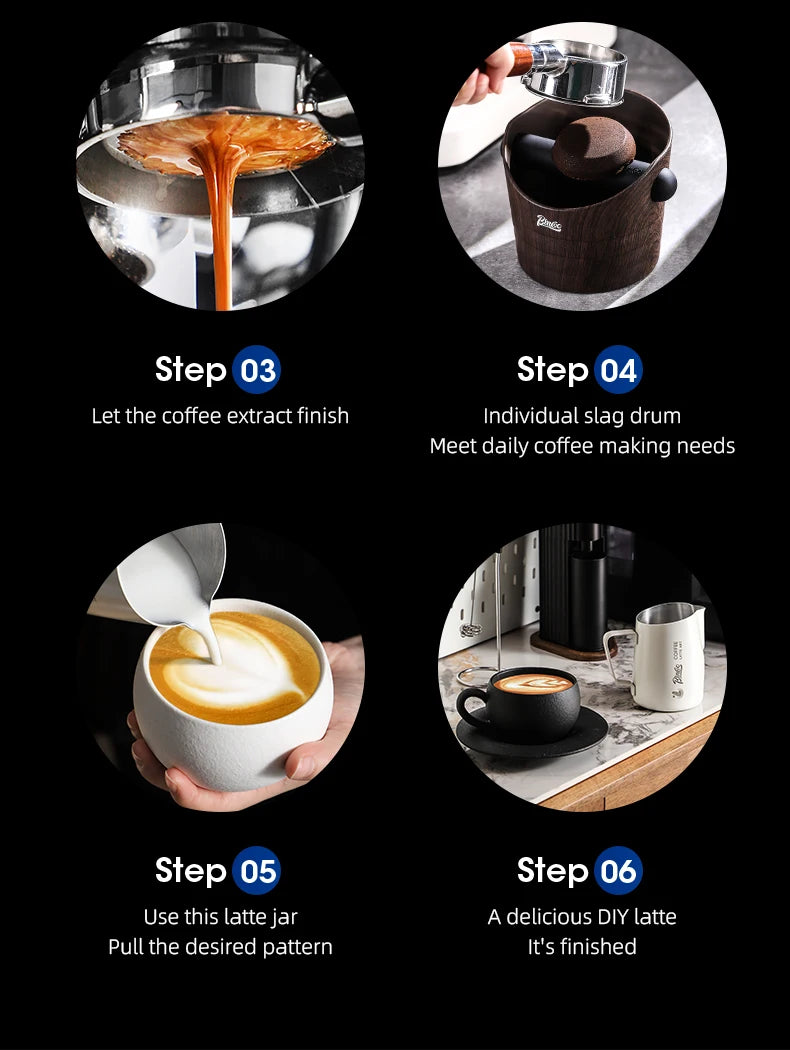 Milk Frothing Pitcher 420ml | Stainless Steel Latte Art Jug