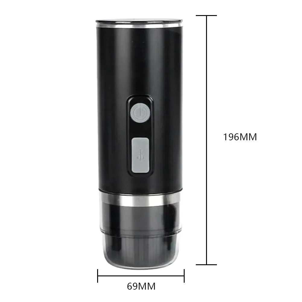 Portable USB Rechargeable Capsule Coffee Machine | Nespresso Compatible