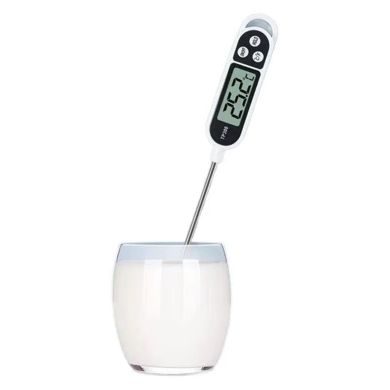 Precision Coffee Thermometer | Digital Probe Thermometer for Brewing & Steaming