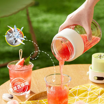 1L Portable USB Rechargeable Blender | Smoothies & Juices | Home & Travel