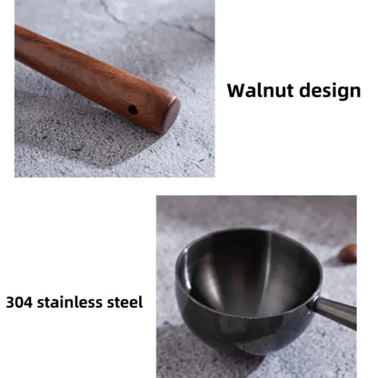 Walnut Handle Coffee Measuring Spoon