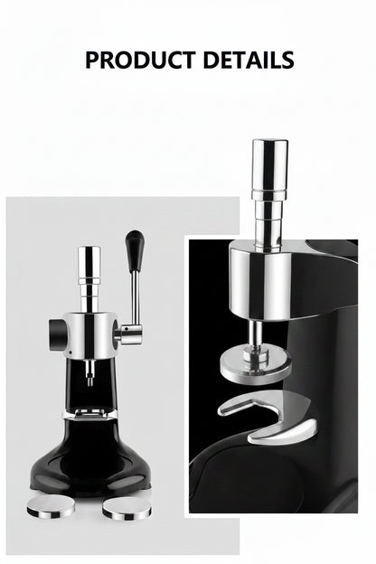 Professional Espresso Tamper | Interchangeable 57.5mm & 58mm | Commercial-Grade Stainless Steel