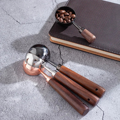 Walnut Handle Coffee Measuring Spoon