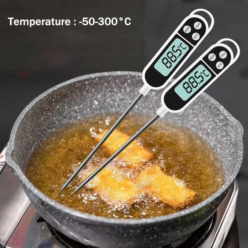 Precision Coffee Thermometer | Digital Probe Thermometer for Brewing & Steaming