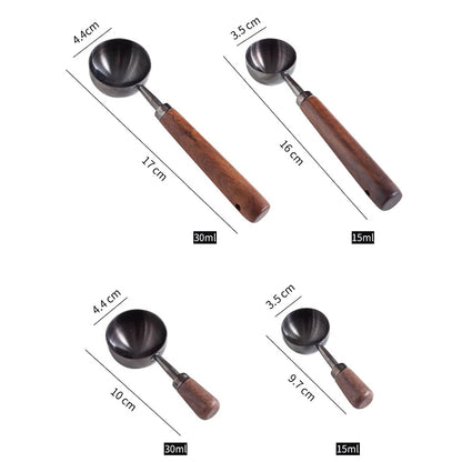 Walnut Handle Coffee Measuring Spoon