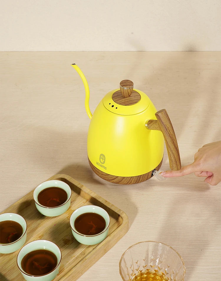 1L Gooseneck Electric Kettle | Pour-Over Coffee & Tea | UK Plug