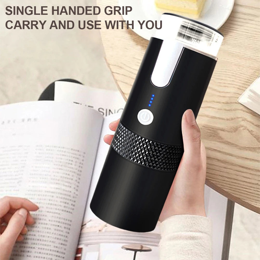 Portable USB Rechargeable Capsule Coffee Machine | Nespresso Compatible