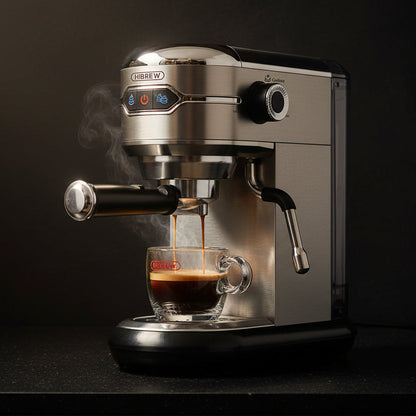 HiBREW H11 Slimline Espresso Machine | 20-Bar Professional Station & Barista Bundles