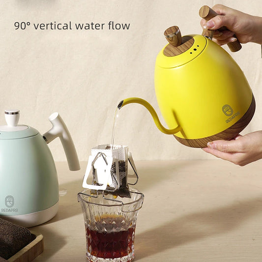 1L Gooseneck Electric Kettle | Pour-Over Coffee & Tea | UK Plug