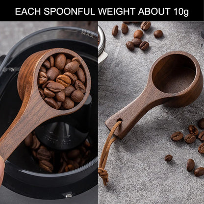 Wooden Coffee Barista Dosing Set with Spray Bottle